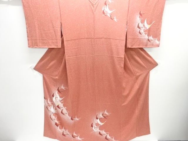 JAPANESE KIMONO / HOMONGI / CRANE 